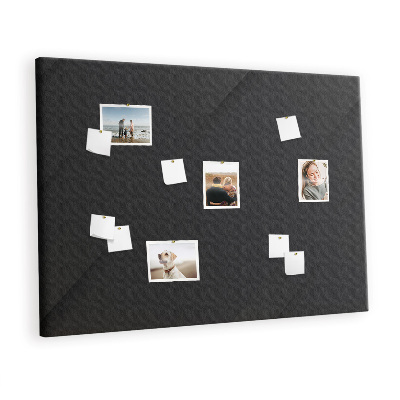 Cork display board Dark wall