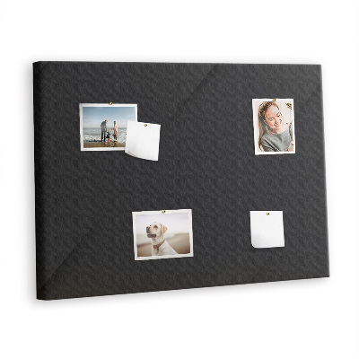 Cork display board Dark wall