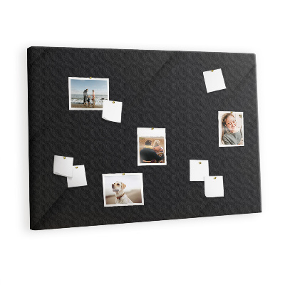 Cork display board Dark wall