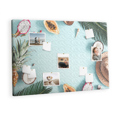 Pin board Summer composition