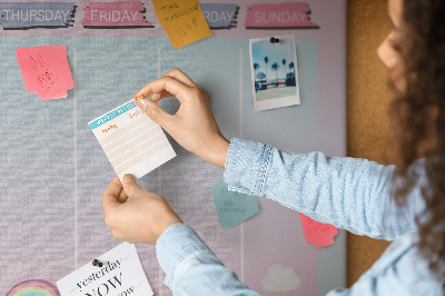 Pin board Unicorn planner