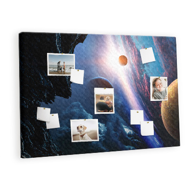 Pin board Planets and space