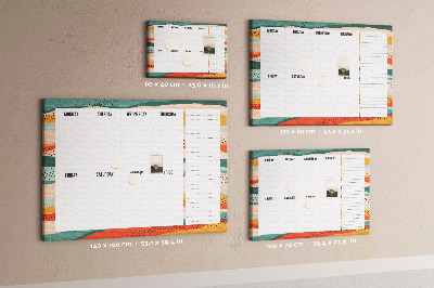 Pin board Retro organizer