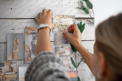 Cork board Wooden boards