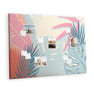 Cork board Modern pastel nature