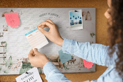 Pin board Cozy home planner