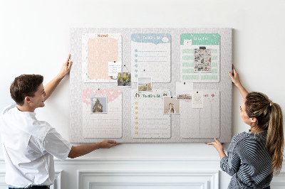 Pin board Color notes