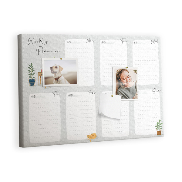 Pin board Cosy planner