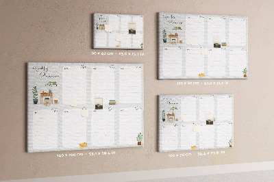 Pin board Cosy planner