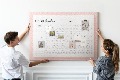 Pin board Habit tracker