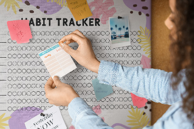 Pin board Habit tracker