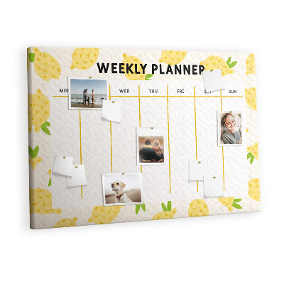 Pin board Lemon planner