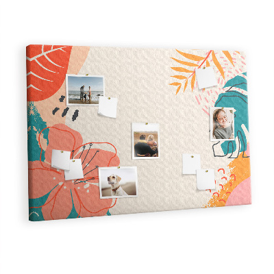 Pin board Tropical summer