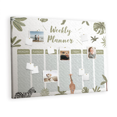 Pin board Safari planner