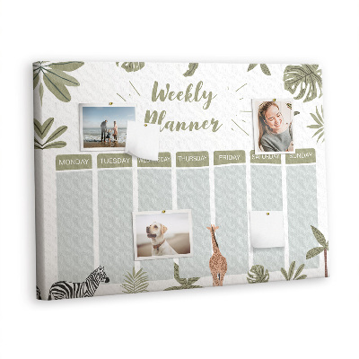 Pin board Safari planner