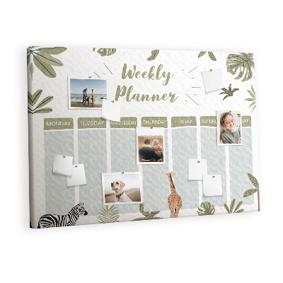 Pin board Safari planner