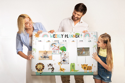 Pin board Animal planner