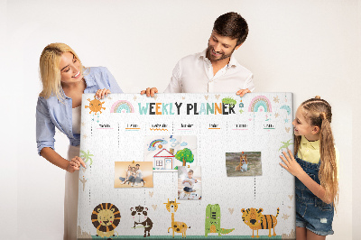 Pin board Animal planner