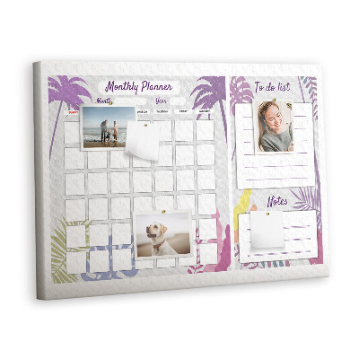 Pin board Palms planner