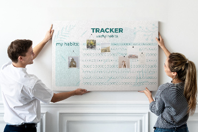 Pin board Modern habit tracker