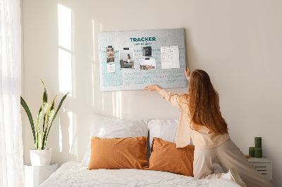 Pin board Modern habit tracker