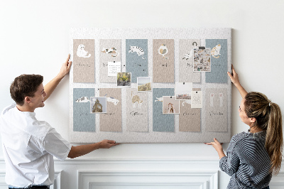 Pin board Cat calendar