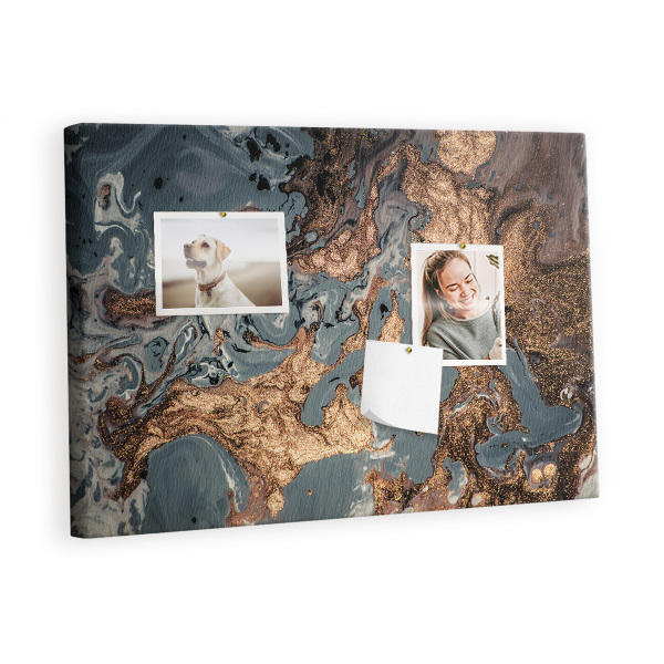 Decorative corkboard Decoration marble