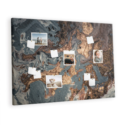 Decorative corkboard Decoration marble