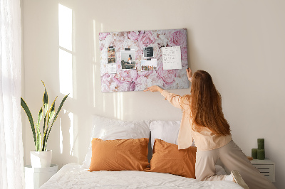 Decorative corkboard Decorative flowers