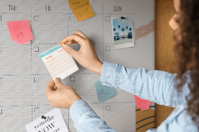 Memo cork board Business organizer