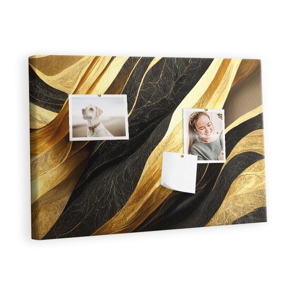 Memo cork board Elegant abstract