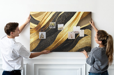 Memo cork board Elegant abstract