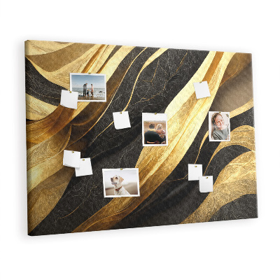 Memo cork board Elegant abstract