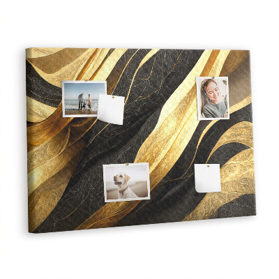 Memo cork board Elegant abstract