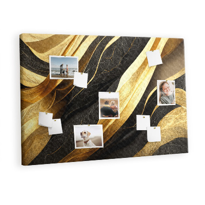 Memo cork board Elegant abstract