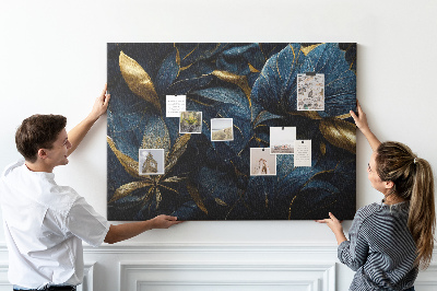 Memo cork board Decorative flowers