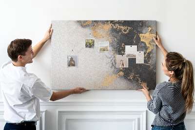 Decorative corkboard Art marble