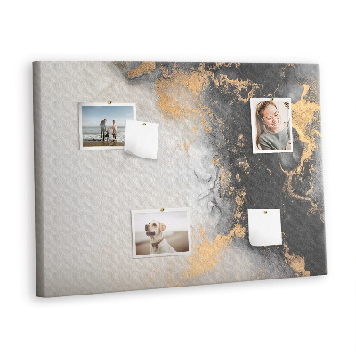 Decorative corkboard Art marble