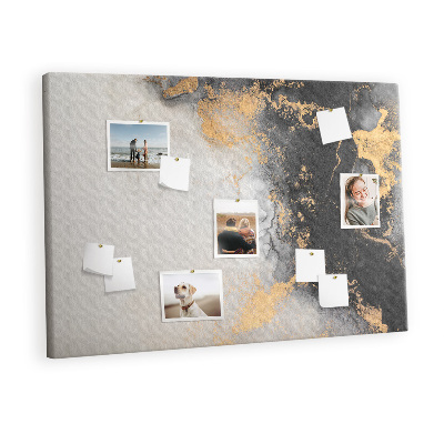 Decorative corkboard Art marble