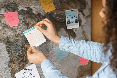 Cork board Old map