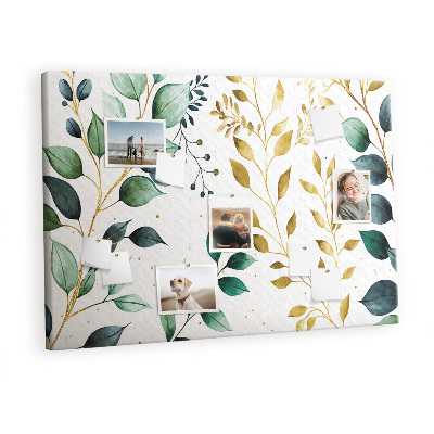 Decorative corkboard Floral pattern