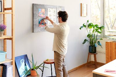 Cork board Decorative wall