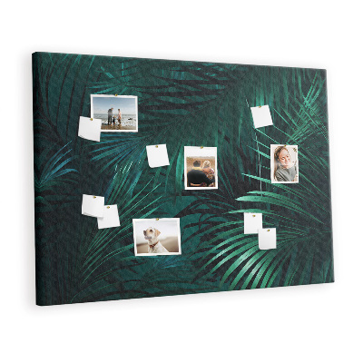 Cork board Tropical leaves