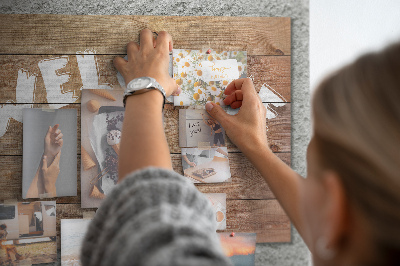 Cork board Welcome board