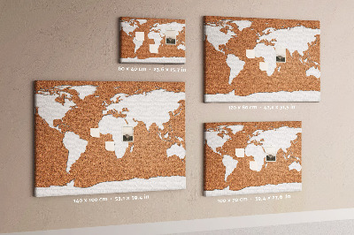 Memo cork board Cork world