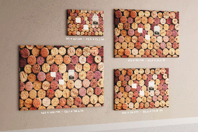 Memo cork board Wine corks