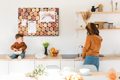 Memo cork board Wine corks