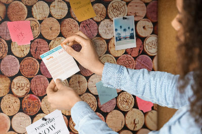 Memo cork board Wine corks