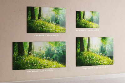 Magnetic notice board for kitchen Spring nature