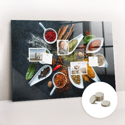 Magnetic kitchen board Spices